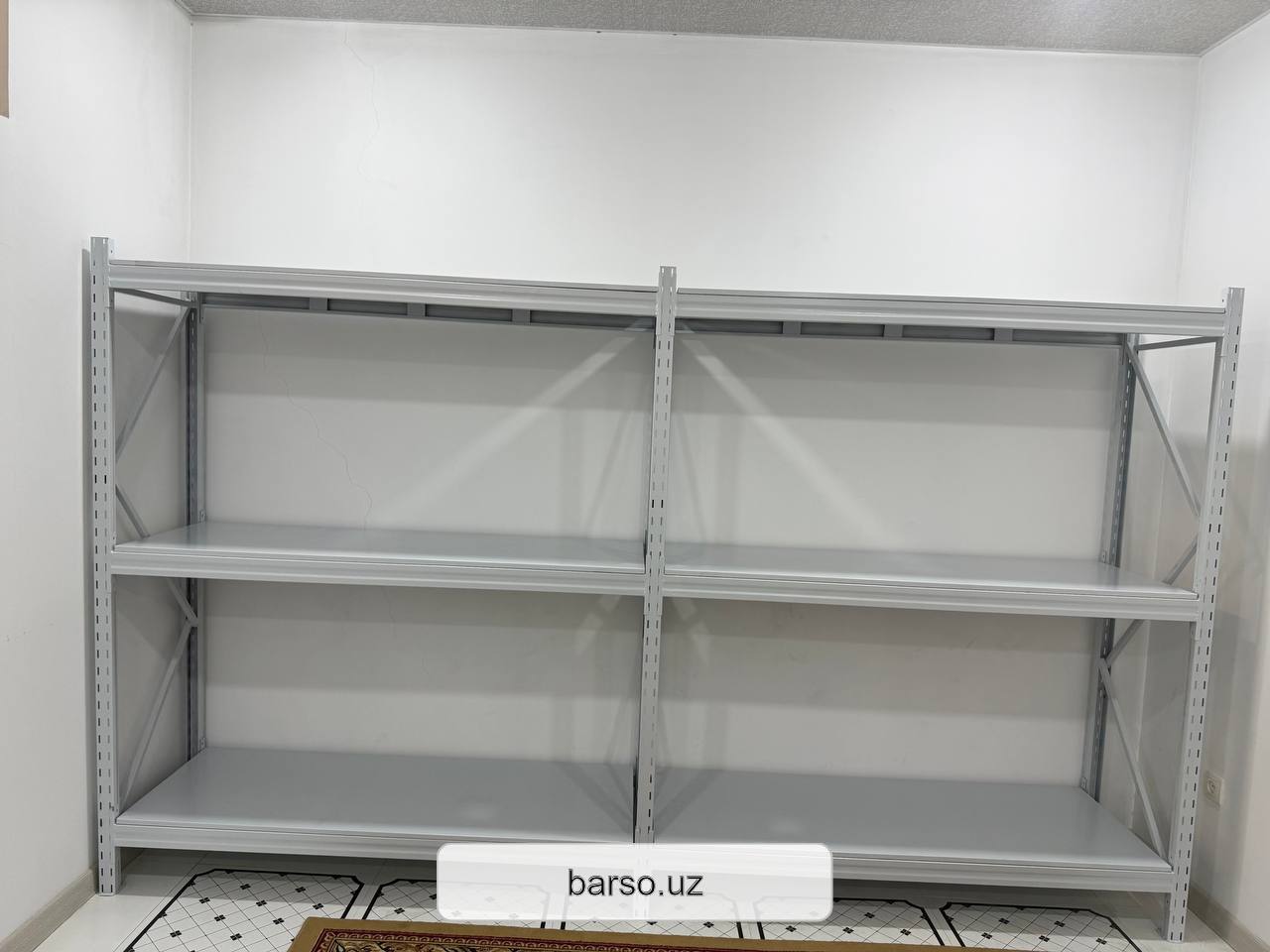 Полочные стеллажи для магазинов, мастерских в Ташкенте — Полочные стеллажи с производства
